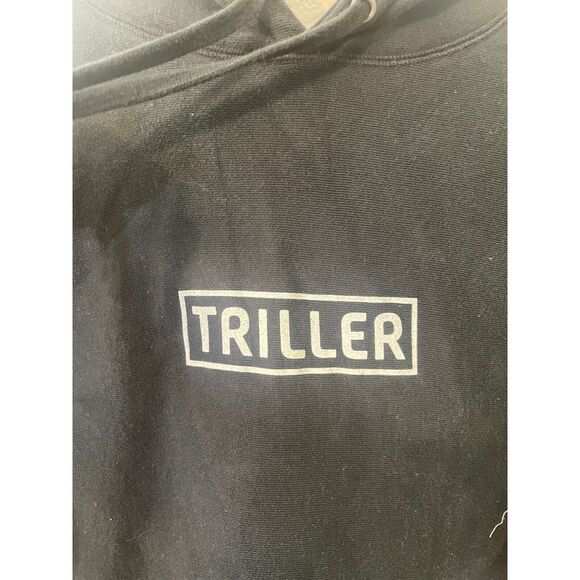 Triller Fight Club Jake Paul Sweater Hoodie‎ Mens Size XS Small Black You Do You - Picture 2 of 7